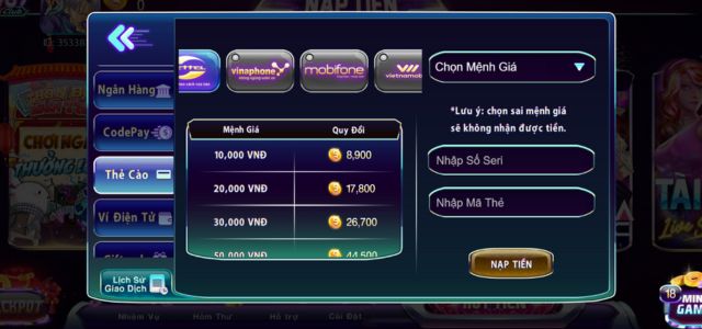 789club đang liên kết với 4 nhà mạng lớn