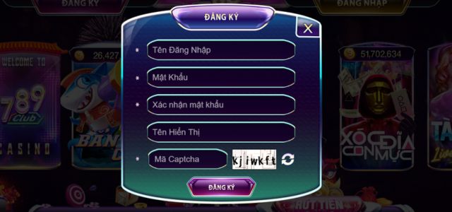 Cách đăng ký 789club