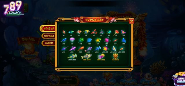 Hệ số của từng loại cá