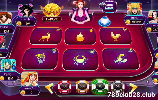 Hướng dẫn chơi game Bầu cua 789Club