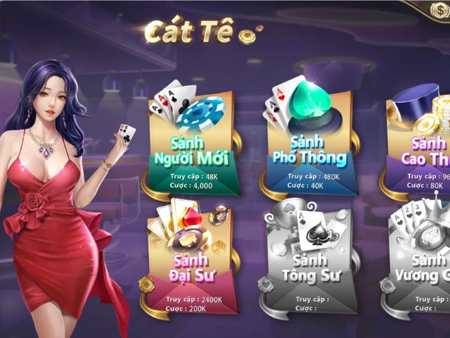 Bí kíp đánh bài Catte chuẩn