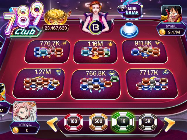 Cược Mini game 789club Bầu cua cực hấp dẫn
