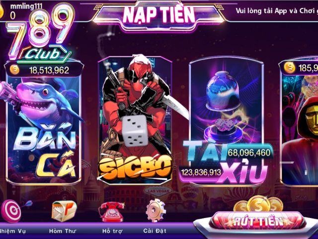 Hướng dẫn chơi Bắn cá tại 789club