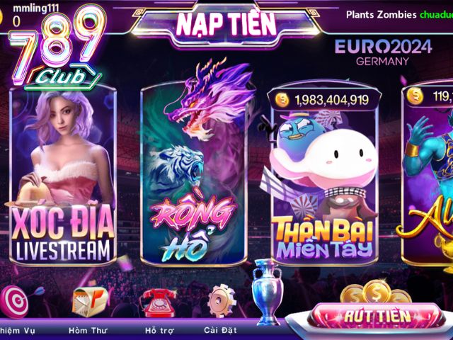 Hướng dẫn chơi Rồng Hổ 789club chuẩn