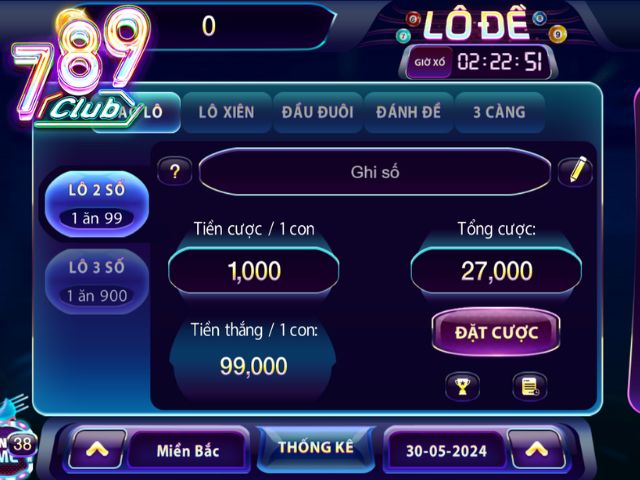 Hướng dẫn truy cập 789club để chốt số