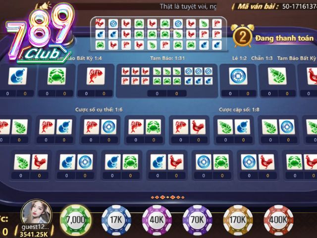 Luật chơi Bầu cua 789club cơ bản